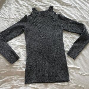 I.N.C (International Concepts) Black Sequin Sparkly Top